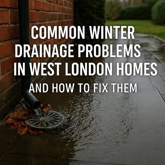How to Prevent and Resolve Winter Drainage Issues in West London Properties