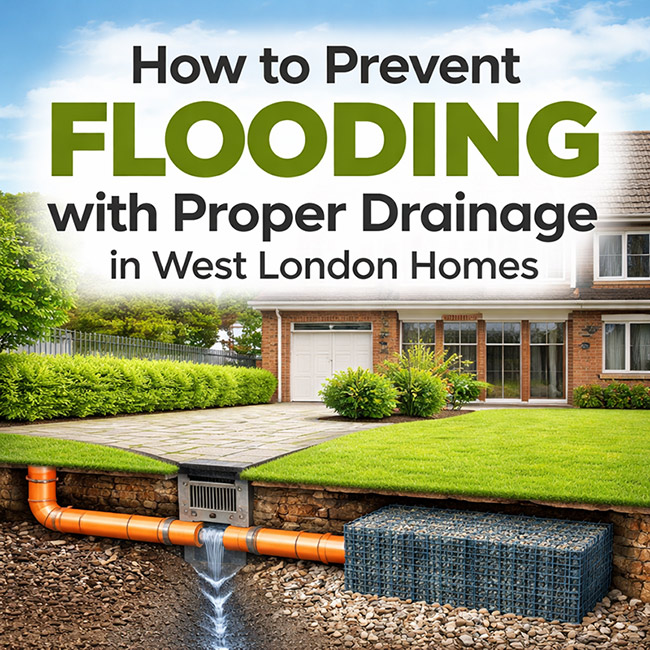How to Prevent Flooding with Proper Drainage in West London Homes