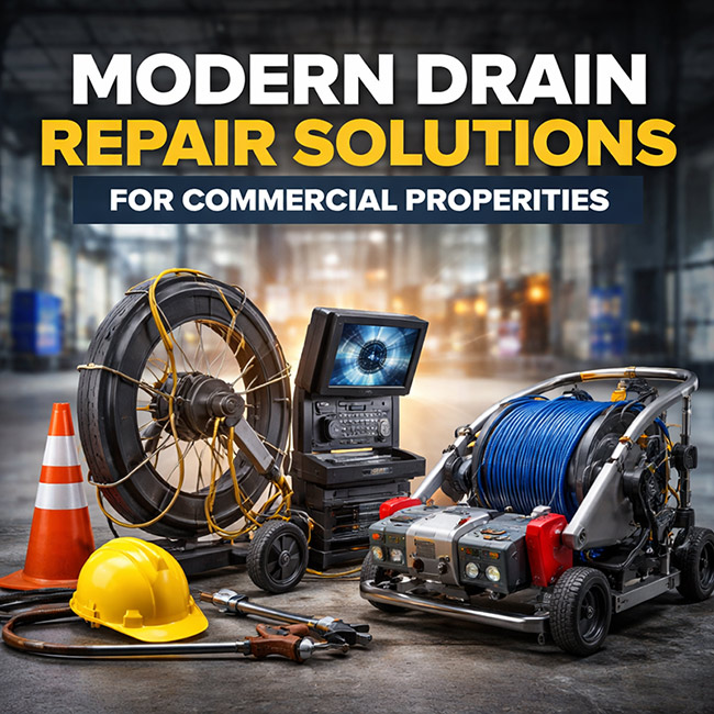 Modern Drain Repair Solutions for Commercial Properties in West London