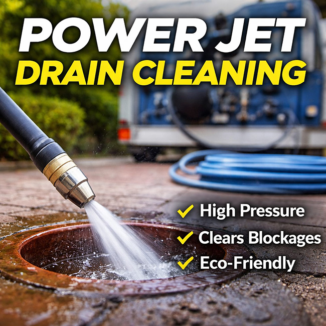 What Is Power Jet Drain Cleaning and Why It’s the Best Choice in West London