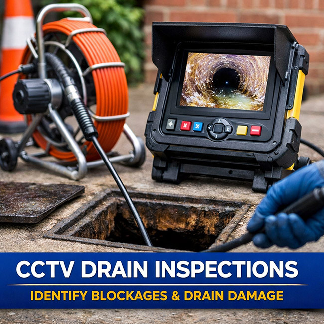 CCTV Drain Inspections in West London by Drainmaster UK