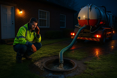 Emergency Callouts – 24/7 Wastewater Solutions